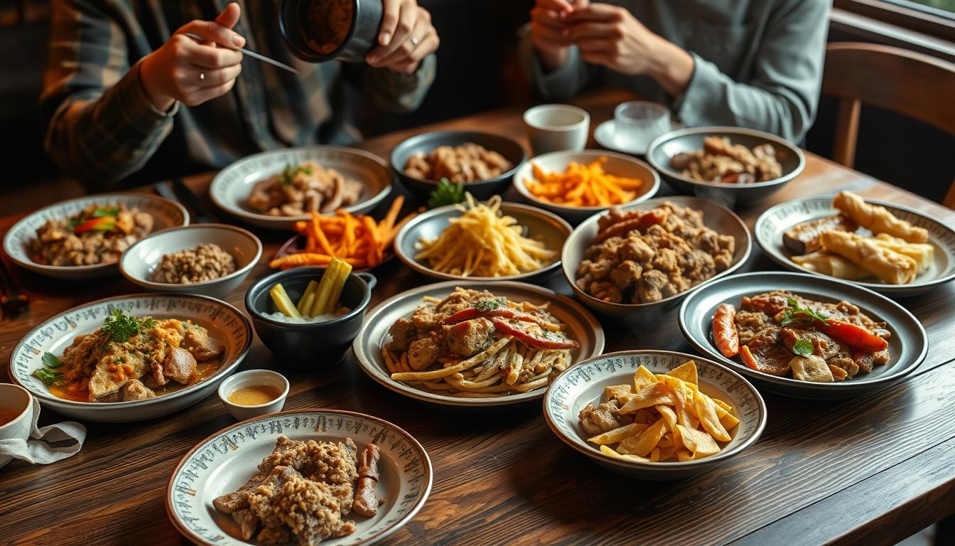 Home cook preparing ingredients in the kitchen